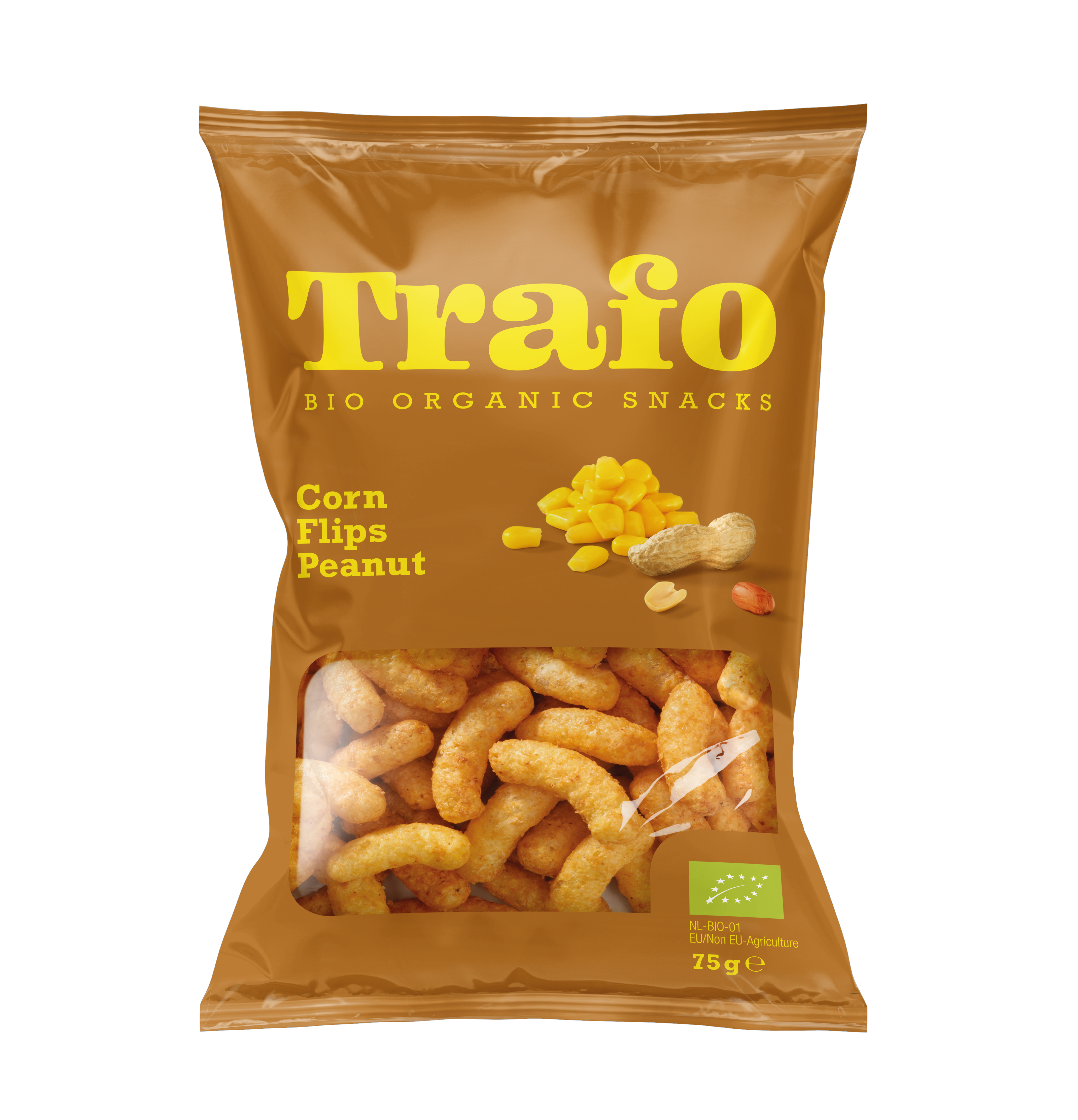 Trafo Luomu Maissi-maapähkinä snack 75g