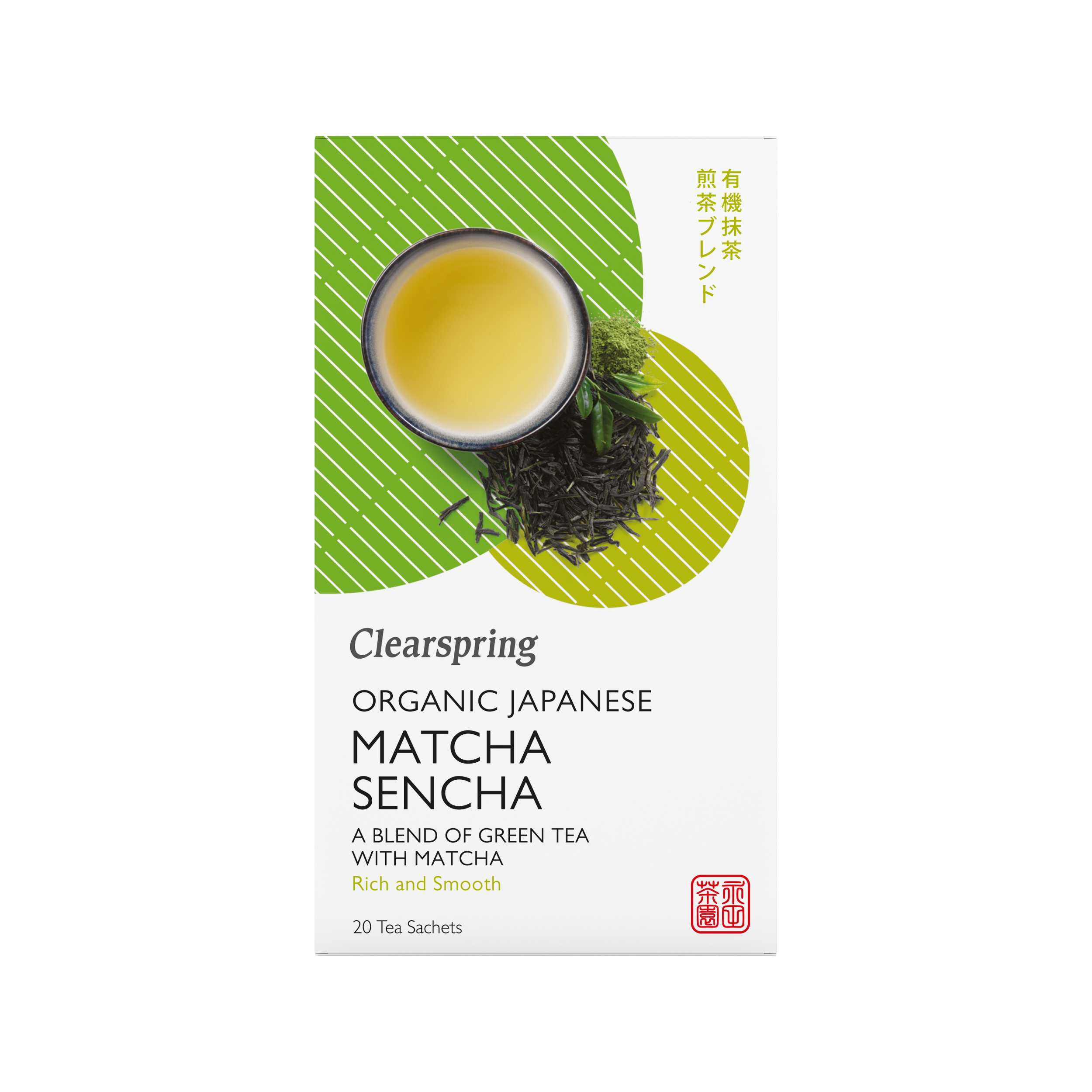 Clearspring Luomu Matcha Sencha vihreä tee 20pss Clearspring Luomu Matcha Sencha vihreä tee 20pss