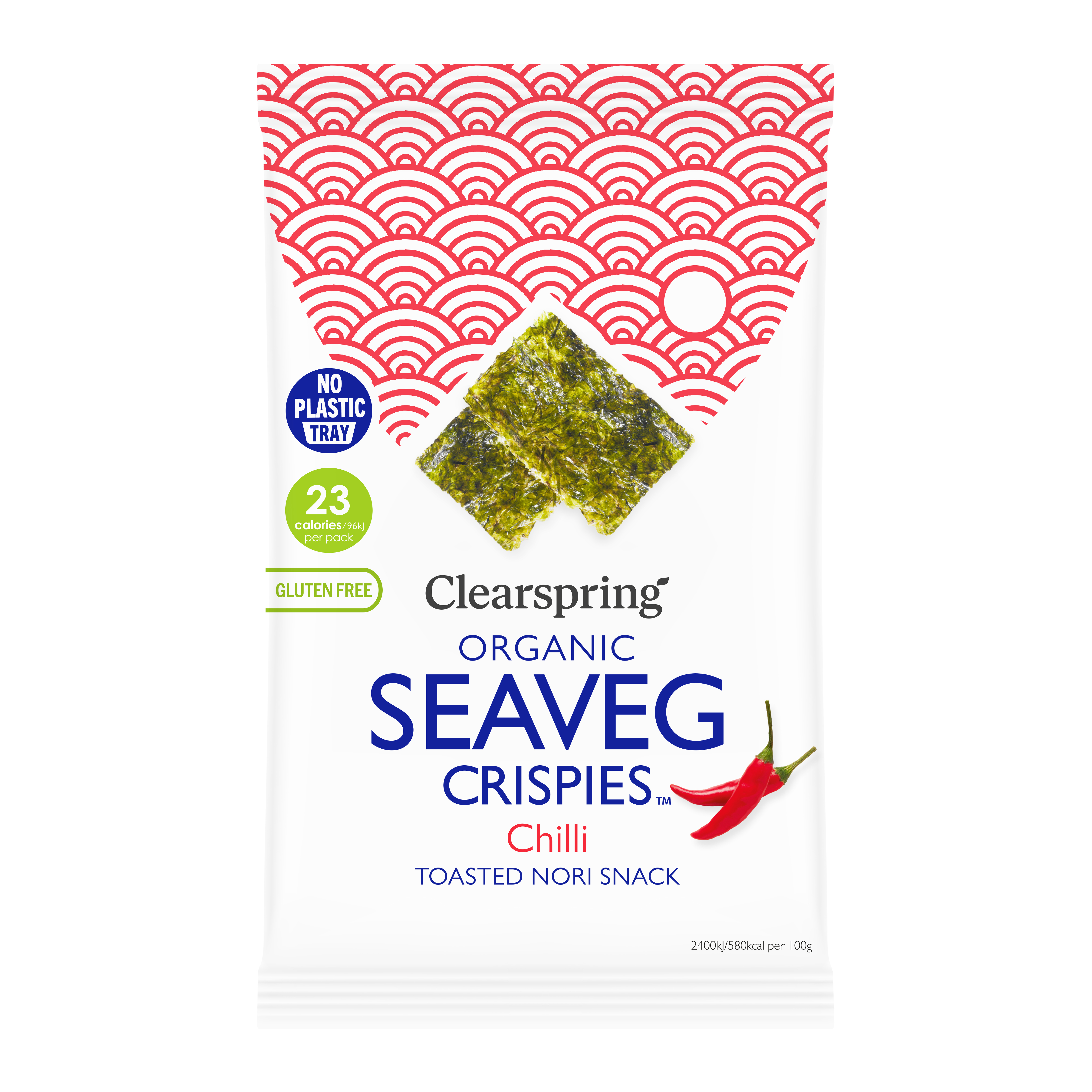 Clearspring Luomu merileväsnack Chili 4g Clearspring Luomu merileväsnack Chili 4g