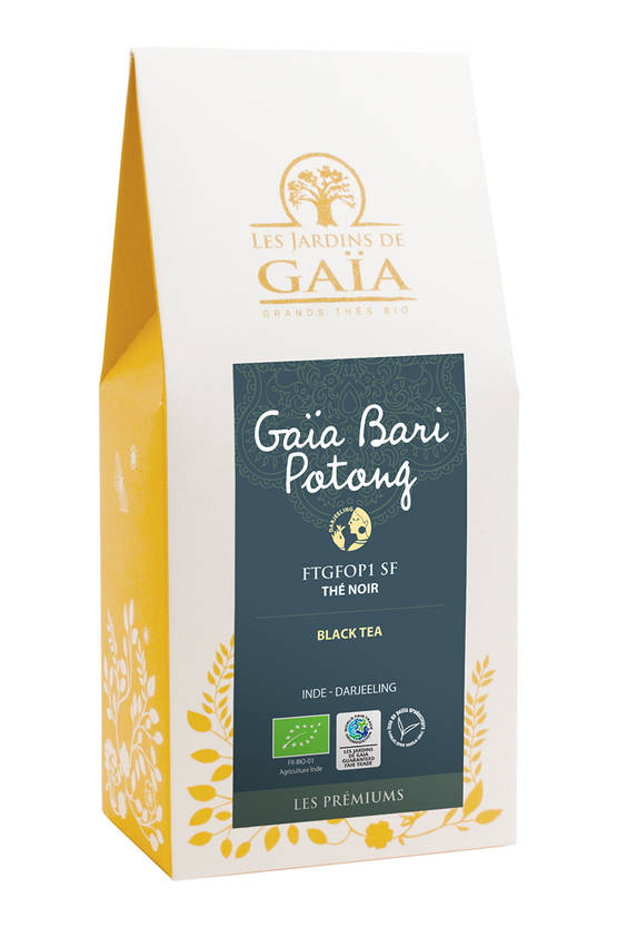 Les Jardins de Gaïa Demeter Premium musta irtotee Bari Potong 100g