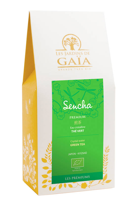 Les Jardins de Gaïa Luomu Premium Sencha  vihreä irtotee 50g 