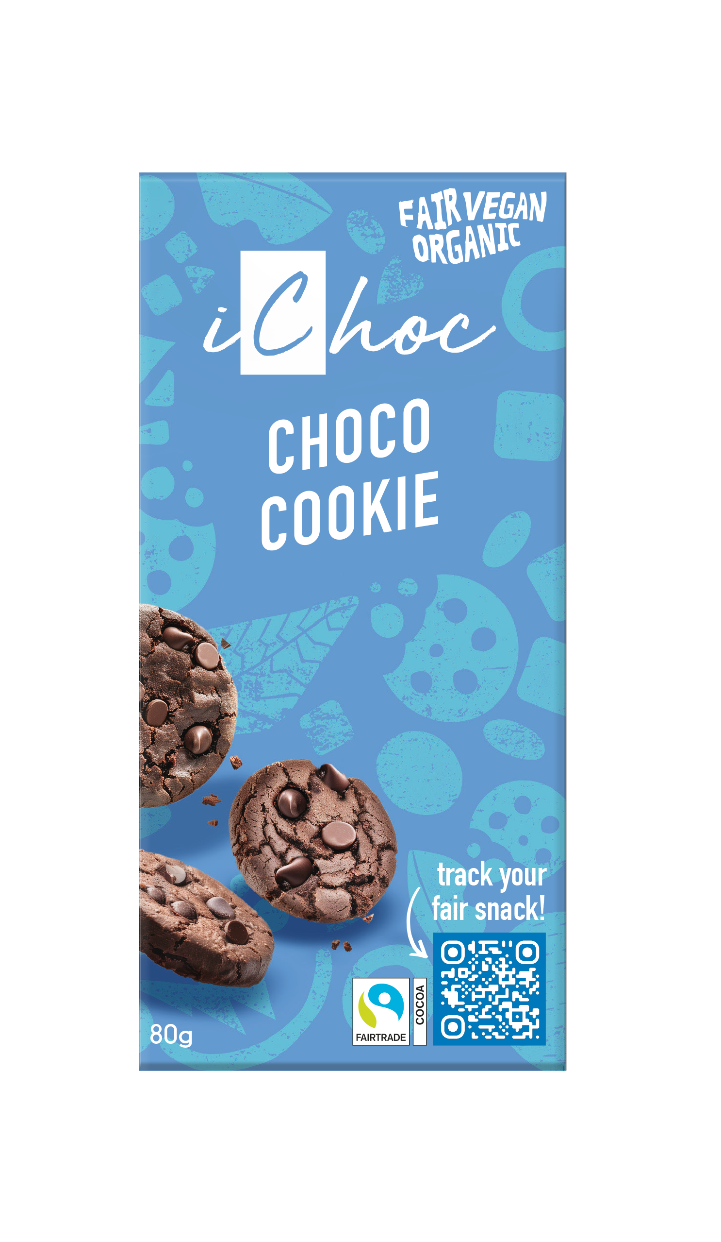 iChoc Luomu Choco Cookie suklaa 80g iChoc Luomu Choco Cookie suklaa 80g