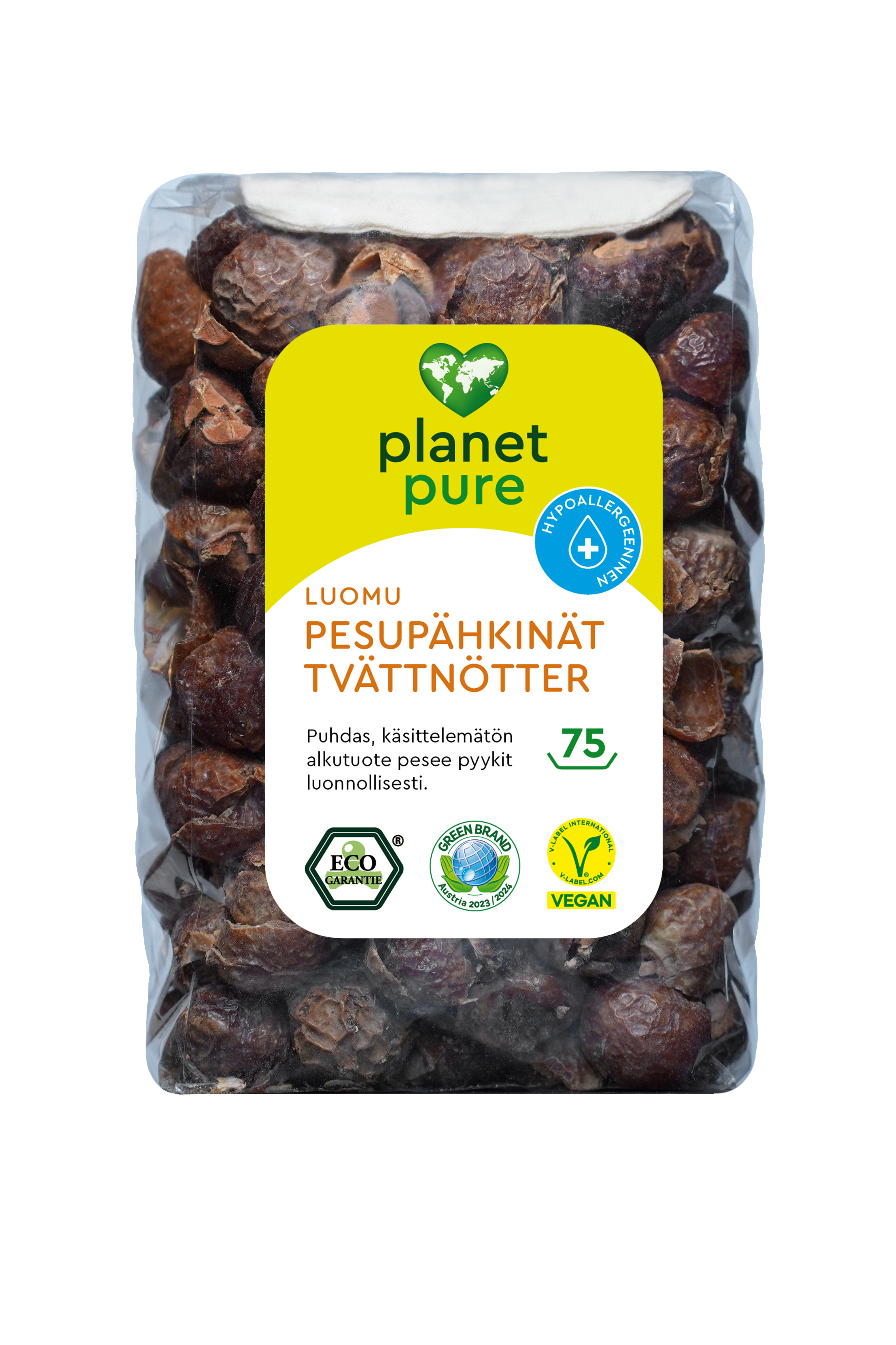 Planet Pure Pesupähkinät 350g