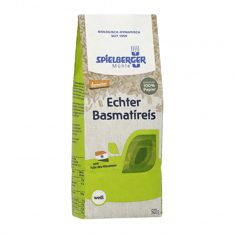 Spielberger Demeter Vaalea basmatiriisi 500g 