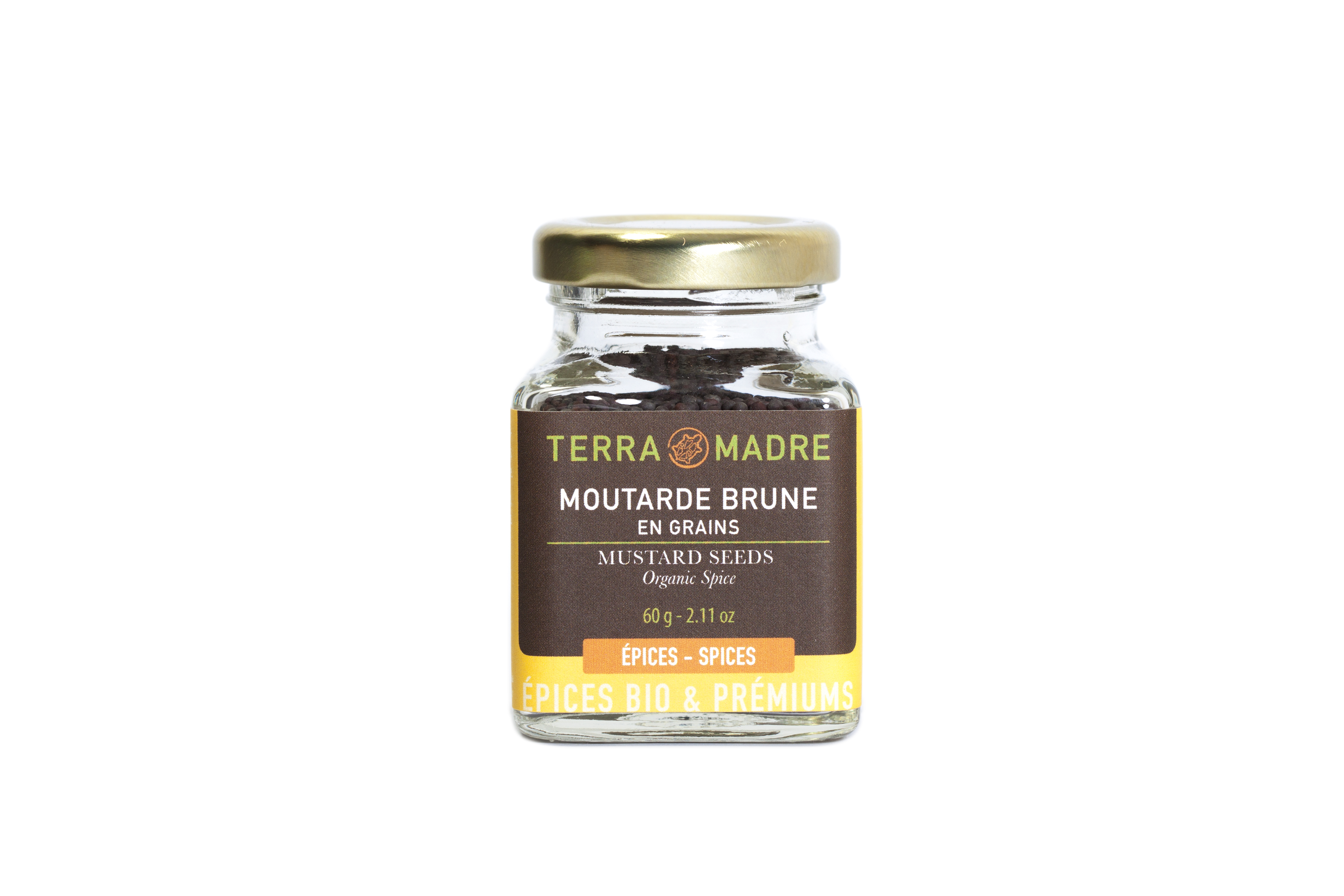 Terra Madre Luomu Ruskea Sinapinsiemen 60g