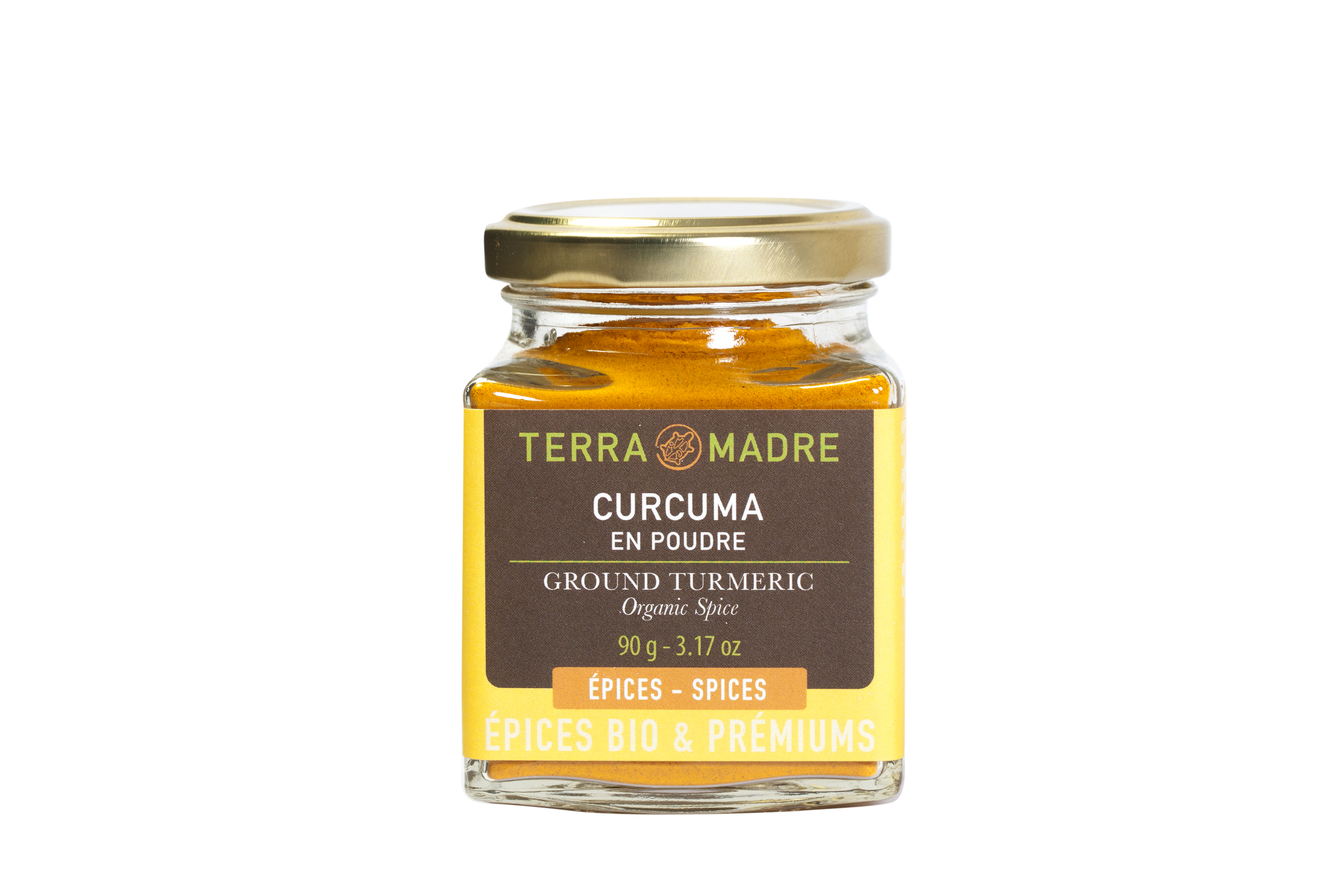 Terra Madre Luomu jauhettu Kurkuma 90g 