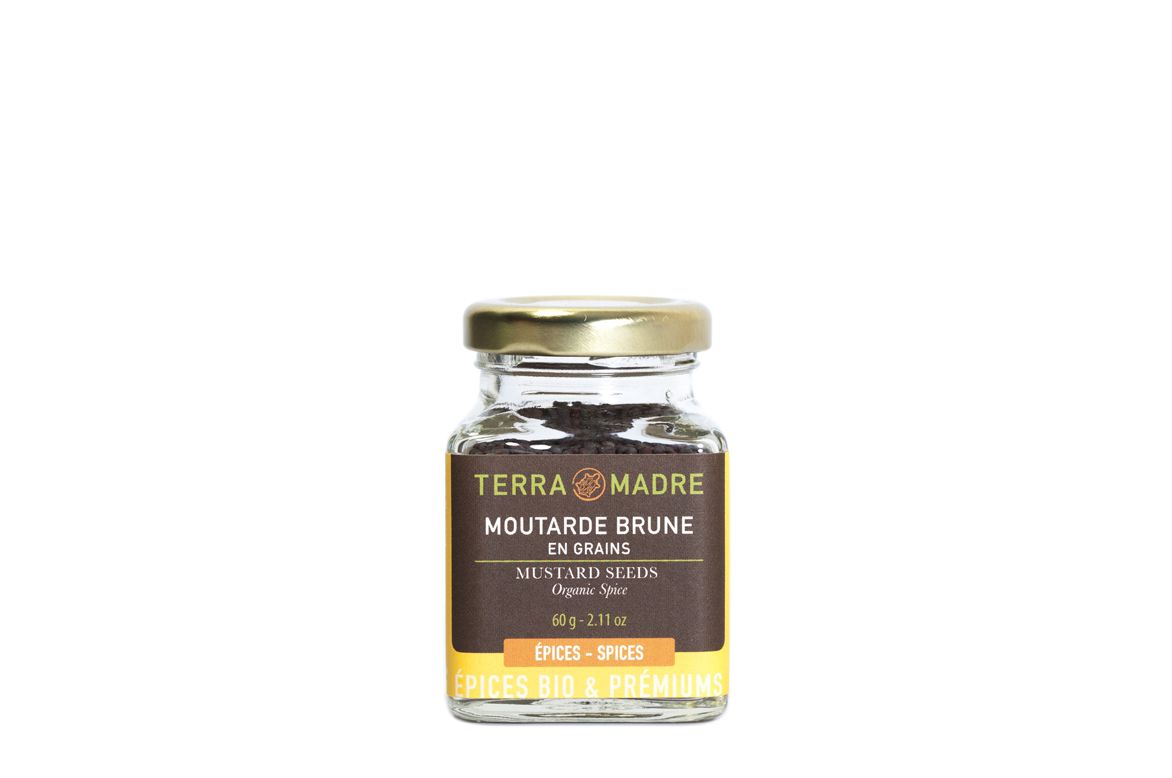 Terra Madre Luomu Ruskea Sinapinsiemen 60g