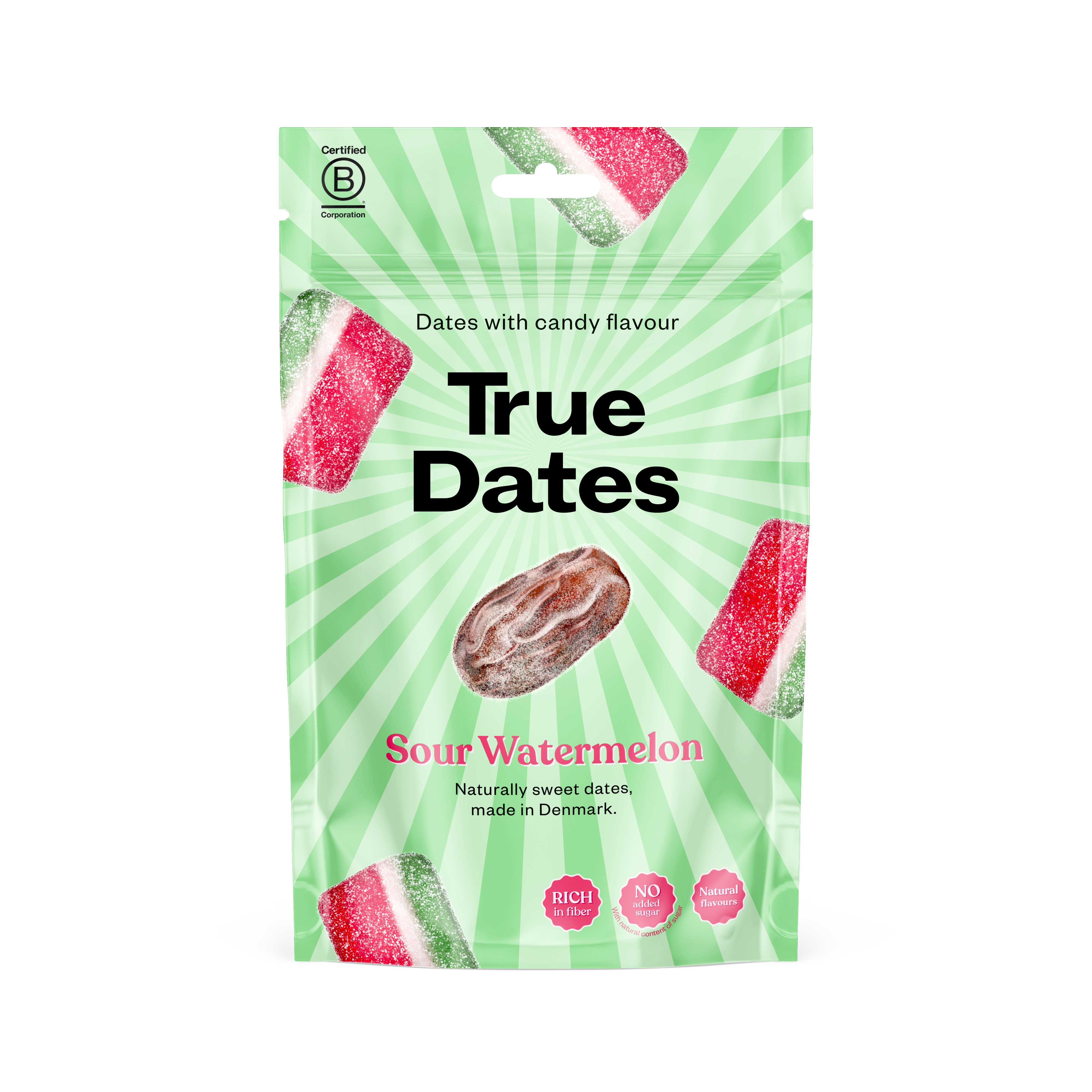 True Dates Kirpeä vesimeloni 100g